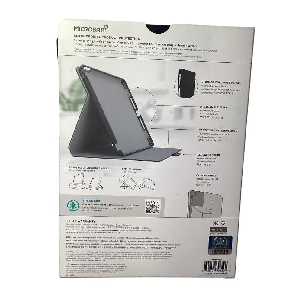 Speck Certified Balance Folio fits iPad 10.2